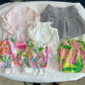 Preppy Baby Girls Bundle, 12-18M, Lily Pulitzer, Kissy Kissy, etc.